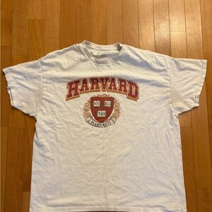 Harvard White and Red T-Shirt